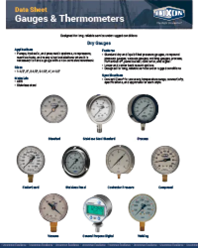 Gauges & Thermometers