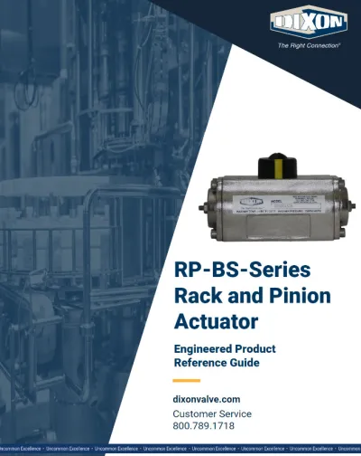 RP-BS-Series Rach and Pinion Actuator