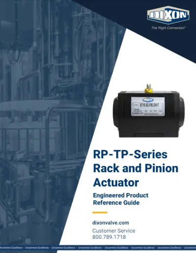 RP-TP-Series Rack and Pinion Actuator Engineered Product Reference Guide