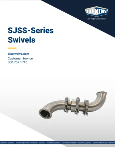 SJSS-Series Swivels Instructions and Operations