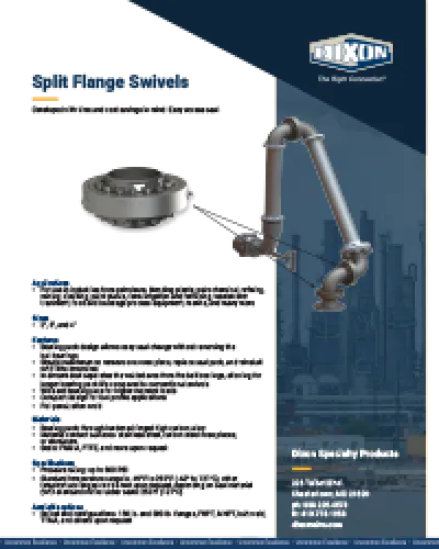 Split Flange Swivels