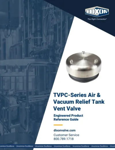 TVPC-Series Air & Vacuum Relief Tank Vent Valve EPRG