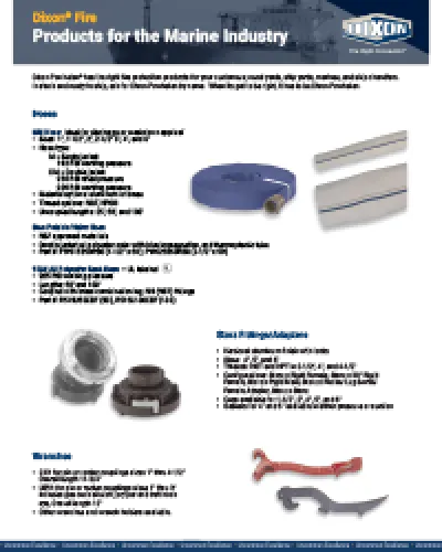 Products for the Marine Industry