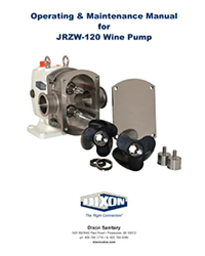 JRZW-120 Wine Pump Instruction & Operation Manual