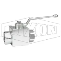 High Pressure Clear Zinc Ball Valve