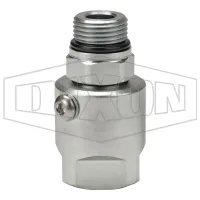 Super Swivels® Male ORB x Female NPTF Inline Swivel