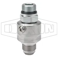 Super Swivels® Male ORB x Male JIC 37° Inline Swivel