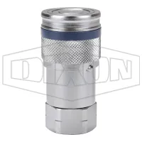 HTZ-Series Correct Connect® Flush Face Female Threaded Coupler