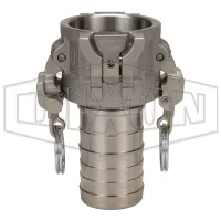 Venting EZ Boss-Lock Cam & Groove Type C Coupler x Hose Drop Shank