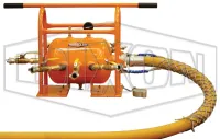 ASME Air Tank Receiver Manifold with King Safety Whipsock for Supply Hose