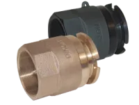 bayonet style dry disconnect 