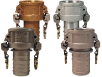 EZ boss lock type C coupler x hose shank