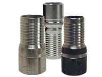 king combination nipple beveled end