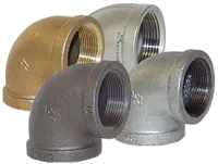 NPT threaded 90 degree elbow