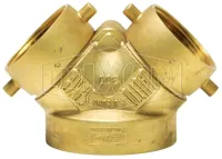 single clapper siamese connection