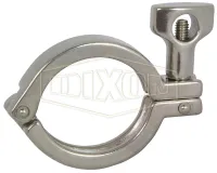 single pin heavy duty clamp with cross hole wing nut