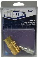 aro dqc m series quick coupler set