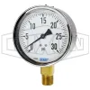 Brass Liquid Filled Lower Mount Gauge