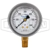 Liquid Filled Lower Mount Stainless Case Gauge