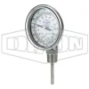 Model 31 Bi-Metal Bottom Connected 90° Angle 3" Face Thermometer
