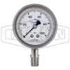 Stainless Liquid Filled Lower Mount Gauge