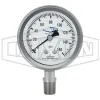Stainless Steel Dry Lower Mount Gauge
