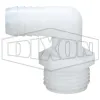 Tuff-Lite® Male GHT x 90° Hose Barb Elbow
