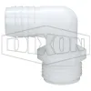 Tuff-Lite® Male GHT x 90° Hose Barb Elbow