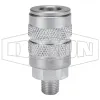 F-Series Pneumatic Manual Male Threaded Coupler