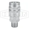 F-Series Pneumatic Manual Male Threaded Coupler
