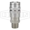 F-Series Pneumatic Manual Male Threaded Coupler