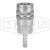 F-Series Pneumatic Manual Standard Hose Barb Coupler