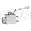 High Pressure Clear Zinc Ball Valve