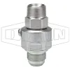 Super Swivels® Male NPTF x Male JIC 37° Inline Swivel