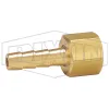 Female NPSM Swivel x Hose Barb Ball Seat
