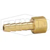 Female NPSM Swivel x Hose Barb Ball Seat