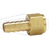 Female NPSM Swivel x Hose Barb Ball Seat