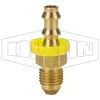 Male 37° JIC x Push-on Hose Barb