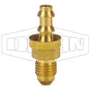 Male 37° JIC x Push-on Hose Barb