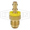 Male 37° JIC x Push-on Hose Barb