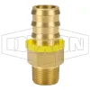 NPTF Male Swivel x Push-on Hose Barb