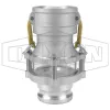 Cam & Groove In-Line Sight Glass Coupler x Adapter