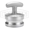 Dust Plug with Pull Handle for Hose Tubes