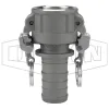 EZ Boss-Lock Cam & Groove Hastelloy Type C Coupler x Hose Shank