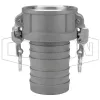EZ Boss-Lock Cam & Groove Hastelloy Type C Coupler x Hose Shank