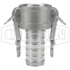 Global Crimp Style Cam & Groove Type C Coupler x Hose Shank