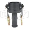 Glass-Filled Polypropylene Cam & Groove Type C Coupler x Hose Shank