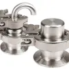 Air relief check valves