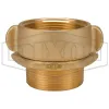 Brass Female Swivel x Male Adapter - Rocker Lug