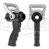 ball shutoff nozzle with pistol grip